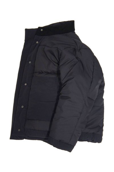 画像3: STILL BY HAND　PADDED STAND COLLAR BLOUSON(BLACK)