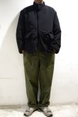 画像6: STILL BY HAND　PADDED STAND COLLAR BLOUSON(BLACK) (6)