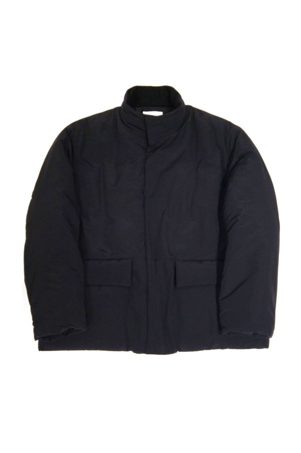 画像1: STILL BY HAND　PADDED STAND COLLAR BLOUSON(BLACK) (1)