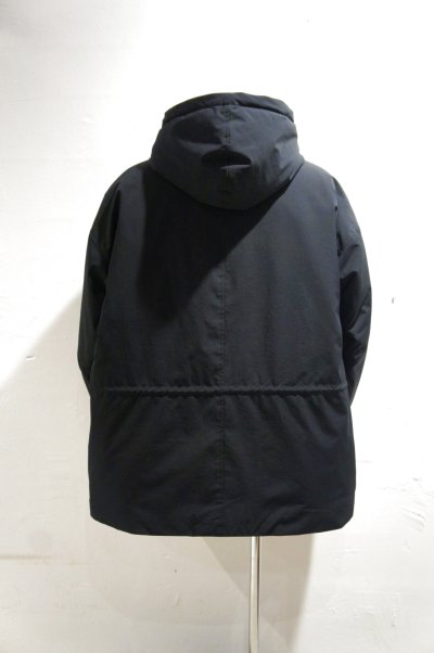 画像1: STILL BY HAND　PADDED HOOD BLOUSON(BLACK)