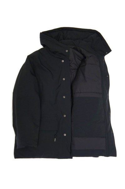 画像2: STILL BY HAND　PADDED HOOD BLOUSON(BLACK)