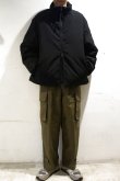 画像3: LAMOND　WEATHER CLOTH DOWN BLOUSON(BLACK) (3)