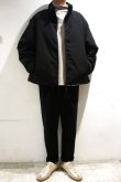 画像2: LAMOND　WEATHER CLOTH DOWN BLOUSON(BLACK) (2)