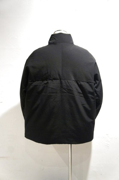 画像1: LAMOND　WEATHER CLOTH DOWN BLOUSON(BLACK)