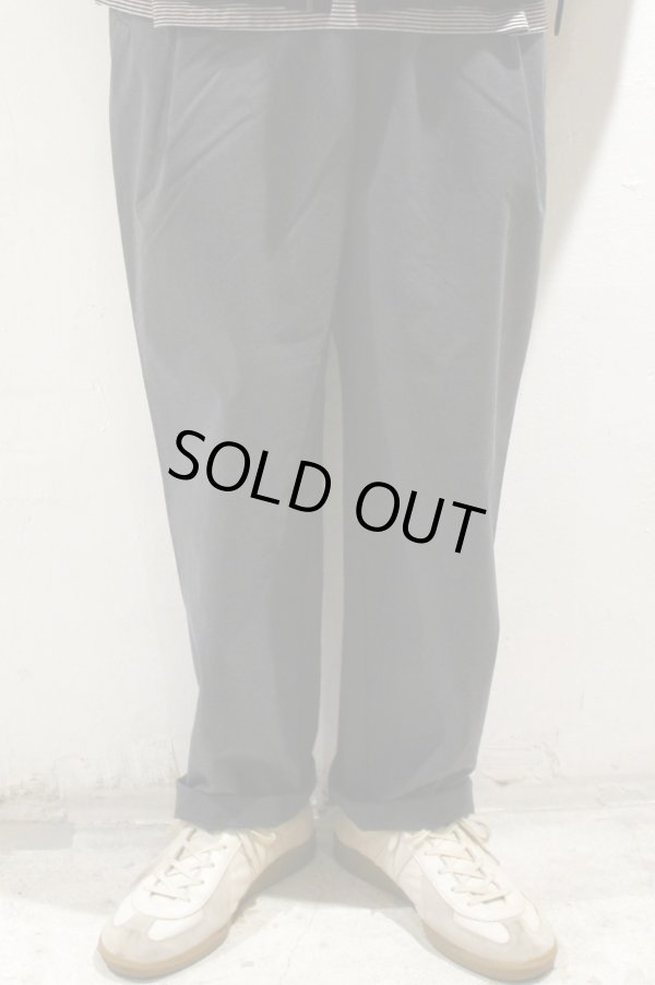 画像1: STILL BY HAND　NYLON OX EASY PANTS(SLATE GREY) (1)