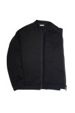 画像3: LAMOND　STAND NECK SILKY BLOUSON(BLACK) (3)