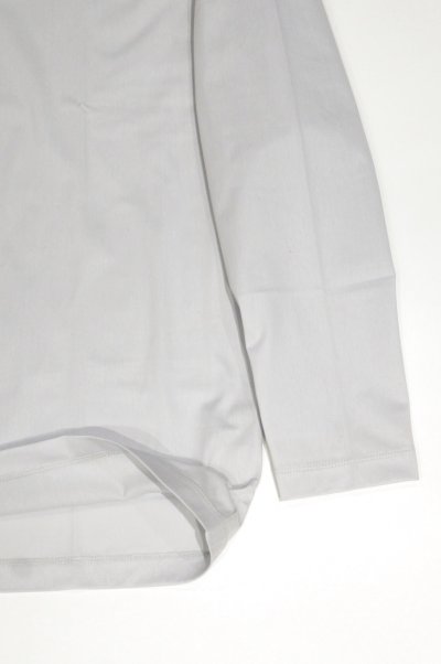 画像3: LAMOND　TRICOT WIDE LONG TEE(WHITE GRAY)