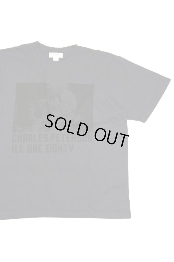 画像1: ILL ONE EIGHTY　"CHARLES PETERSON" S/S TEE(HUB2 KURT)（BLACK） (1)