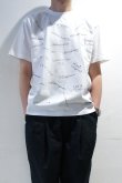 画像1: ILL ONE EIGHTY　"DOODLE" S/S TEE（WHITE） (1)