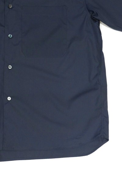 画像3: STILL BY HAND　COTTON S/S SHIRT(CHARCOAL)