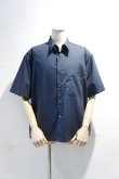 画像2: STILL BY HAND　COTTON S/S SHIRT(CHARCOAL) (2)
