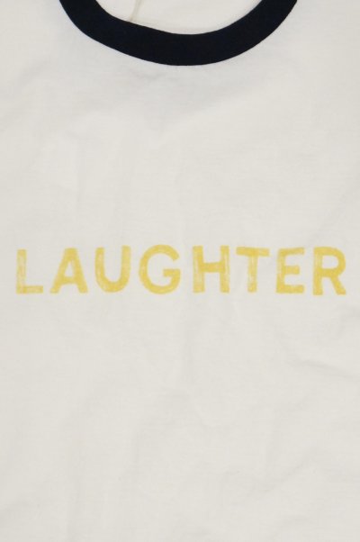 画像2: ORDINARY FITS　PRINT-T/LAUGHTER（WHITE）