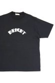 画像1: ORDINARY FITS　PRINT-T/BRIGHT(BLACK) (1)