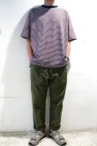 画像3: MANUAL ALPHABET　MULTI BORDER S/S TEE（NAVY/WINE） (3)