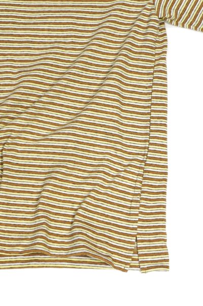画像3: MANUAL ALPHABET　MULTI BORDER S/S TEE（YELLOW/BROWN）