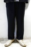画像6: LAMOND　DRY TOUCH KERSEY CARGO PANTS(BLACK) (6)