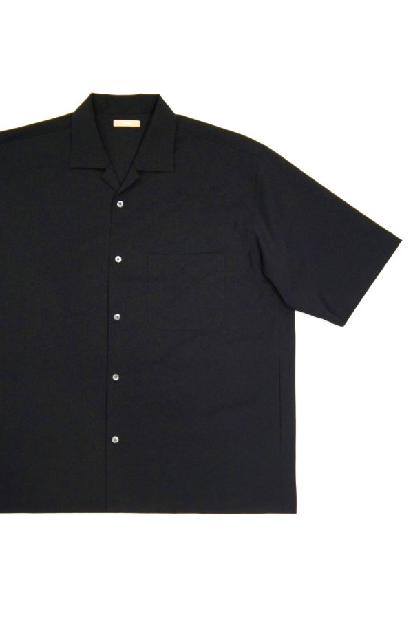 画像1: LAMOND　SHARI SHIRTS(BLACK) (1)
