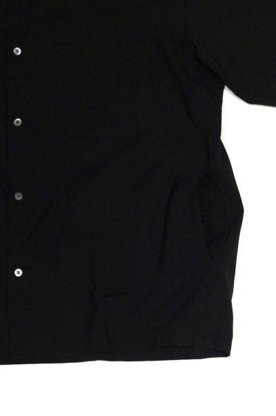 画像3: LAMOND　SHARI SHIRTS(BLACK)
