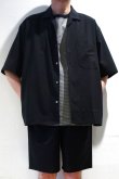 画像3: LAMOND　SHARI SHIRTS(BLACK) (3)