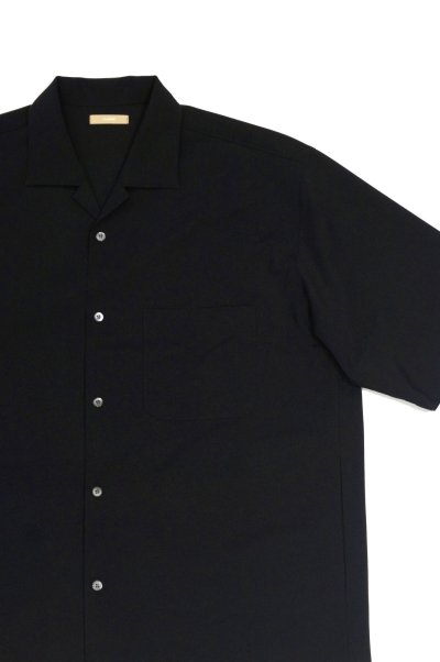 画像2: LAMOND　SHARI SHIRTS(BLACK)
