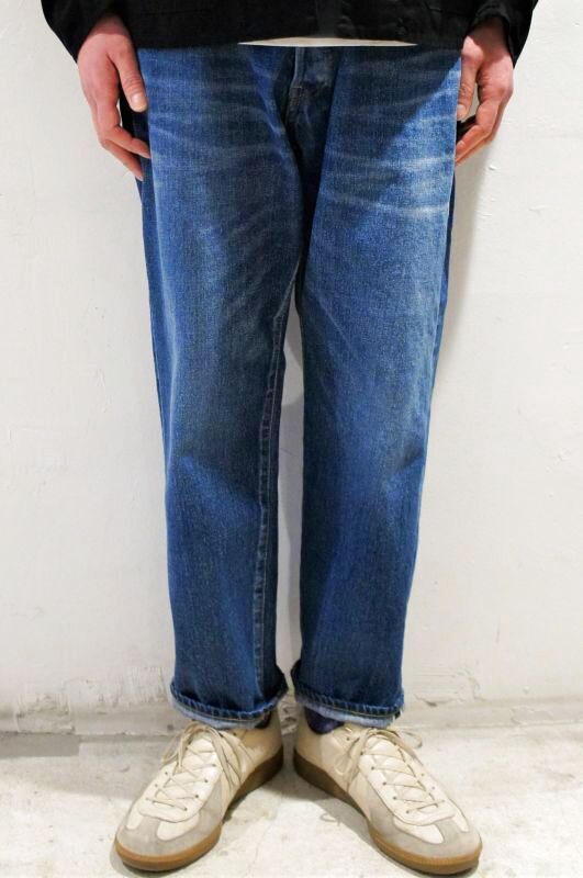 ORDINARY FITS（オーディナリーフィッツ） LOOSE ANKLE DENIM USEDの 